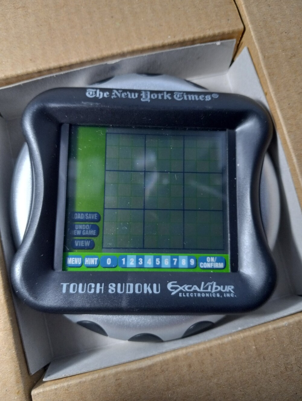Excalibur Electronic NY53CS New York Times Touch Screen Sudoku Game Console